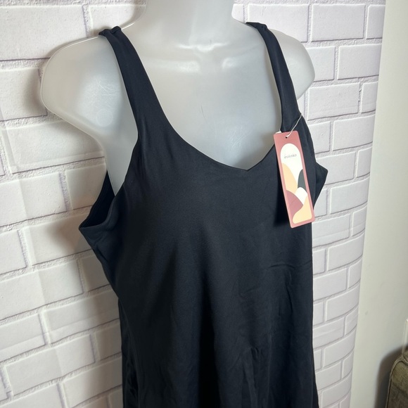 Plus Size Swimdress Women One Piece Swimsuit Dresses Skirt Bathing Suit/size XXL - Picture 4 of 11